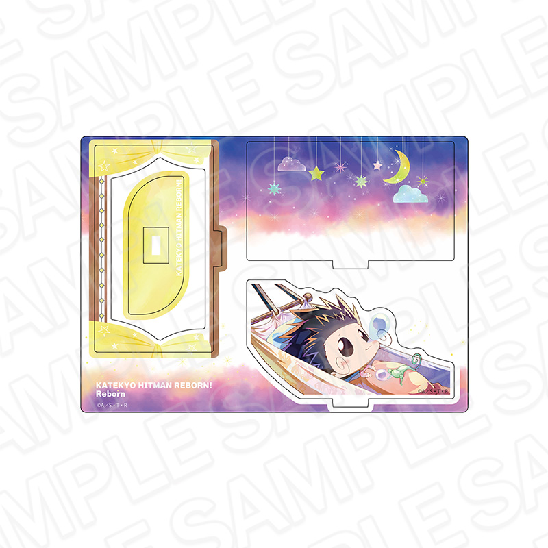 【コンテンツシード】家庭教師ヒットマンREBORN！ レイヤーアクリルスタンド PALE TONE series リボーン night ver.