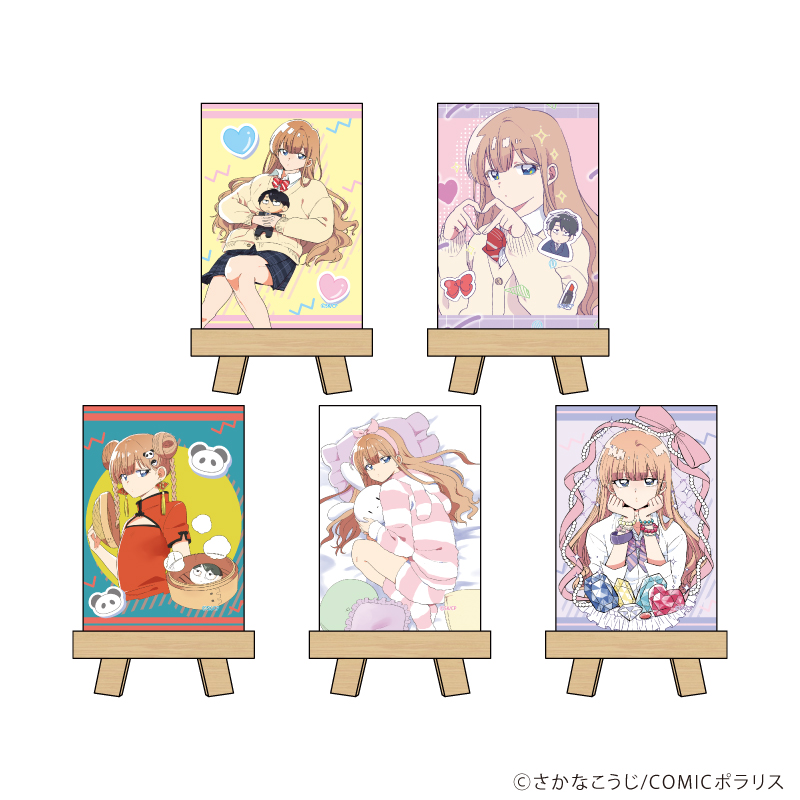 【A3】キャンバスボードミニ「今日、駅で見た可愛い女の子。」01/ブラインド（全5種）（公式イラスト） 1BOX入数：5