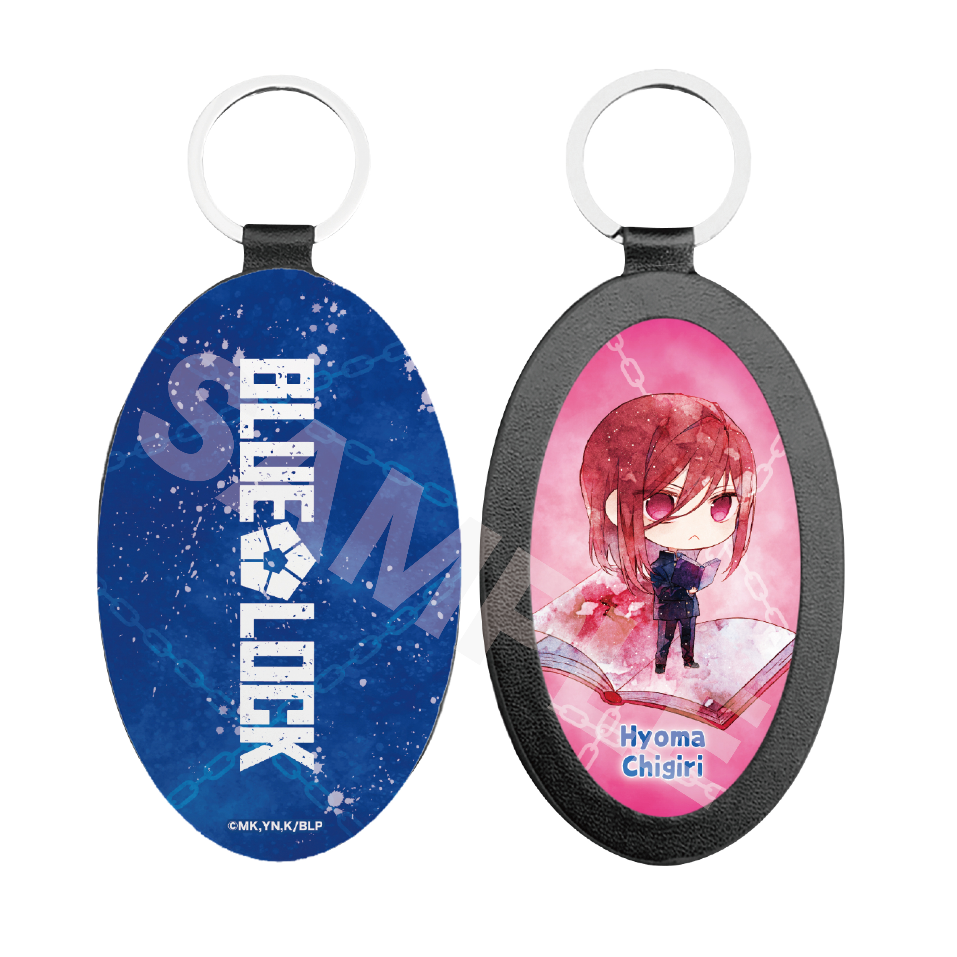 【CS.FRONT】ブルーロック キャラでるアート レザーキーホルダー /14 千切 豹馬（ミニキャラ）