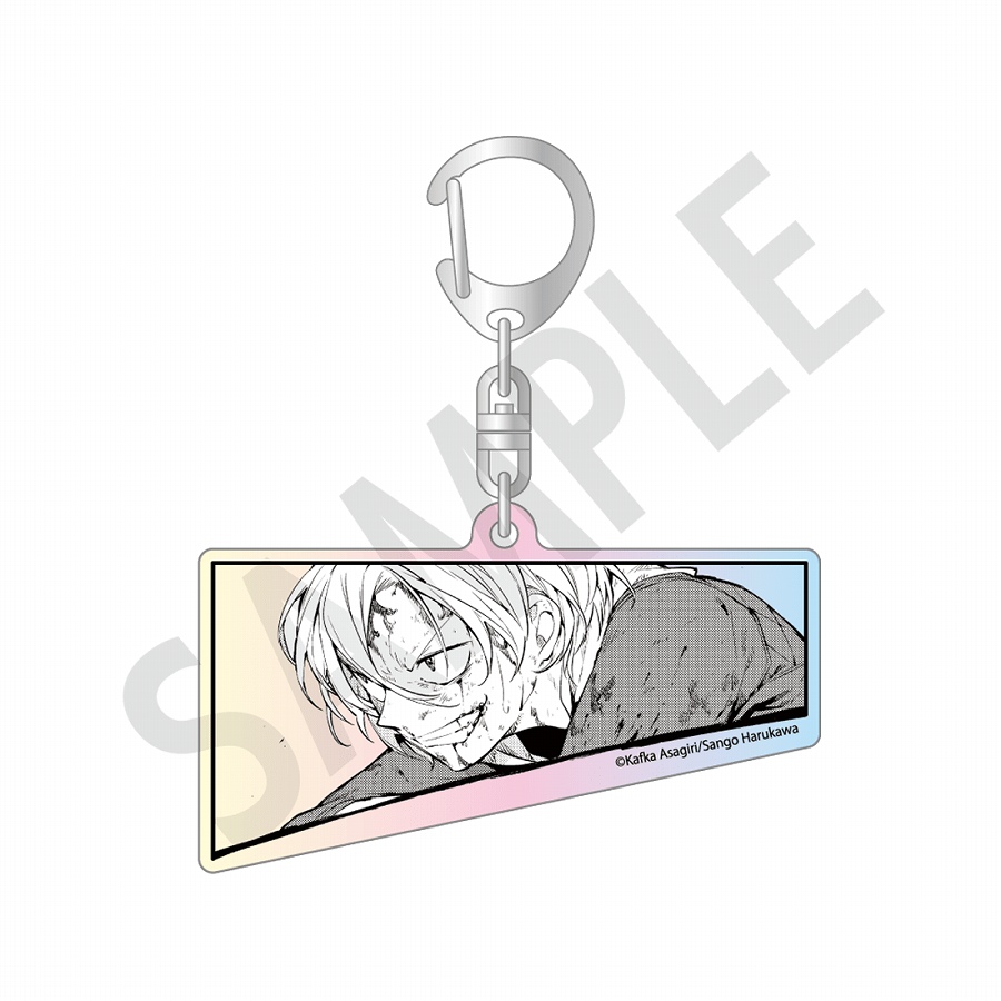 【KADOKAWA】『文豪ストレイドッグス 太宰、中也、十五歳』オーロラアクリルキーホルダー 中原中也