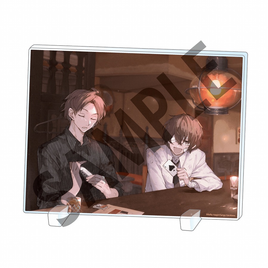 【KADOKAWA】『文豪ストレイドッグス 太宰を拾った日』アクリルパネル 太宰治&織田作之助