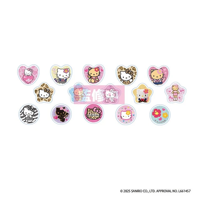【ティー・シー・ピー】ハローキティ クリスタルシール GOGOギャル