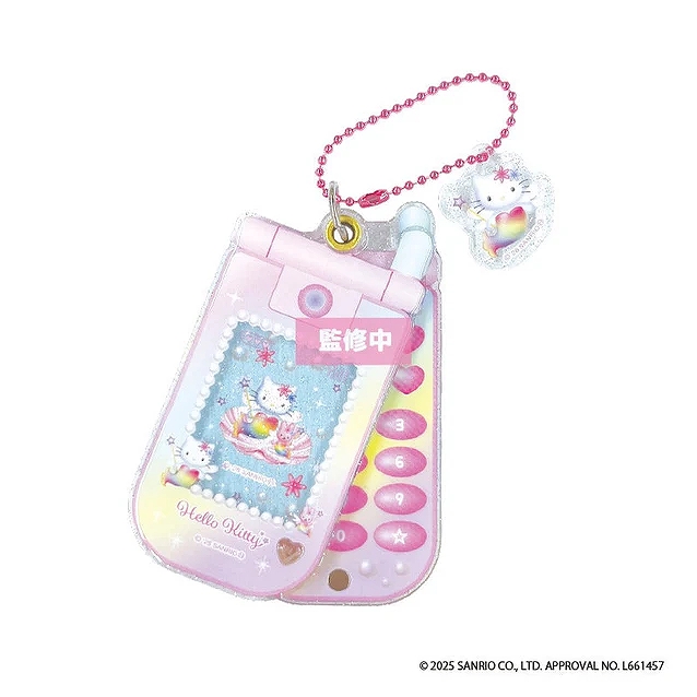 【ティー・シー・ピー】ハローキティ スライドガラケー キーホルダー マーメイド