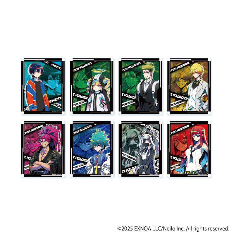 【A3】アクリルカード「終天教団」01/ブラインド（全8種）（公式イラスト） 1BOX入数：8