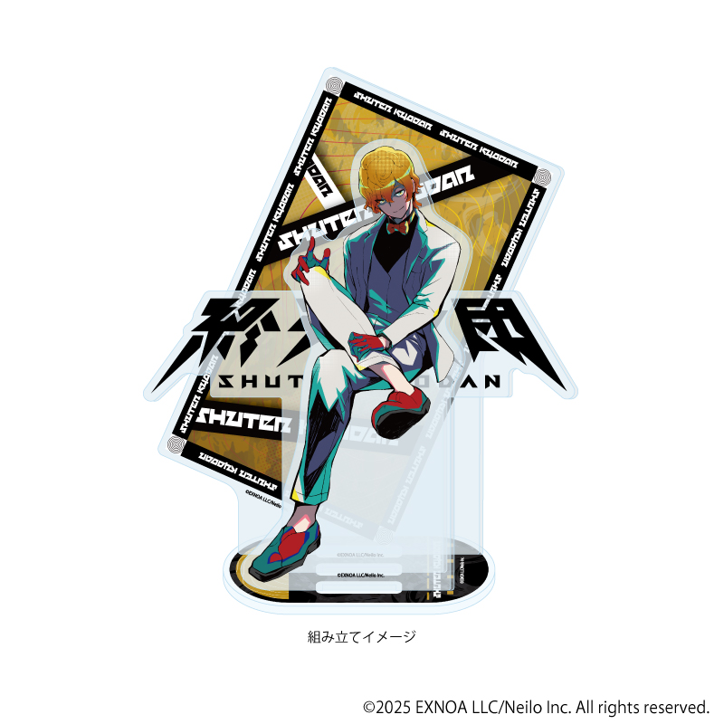 【A3】アクリルジオラマ「終天教団」03/犬神軋（公式イラスト）