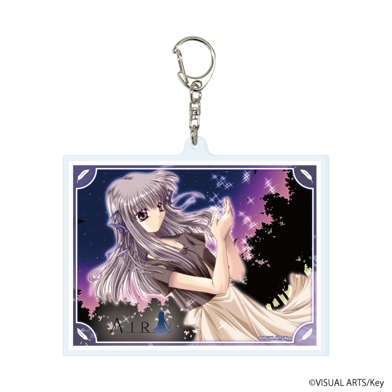 【A3】デカアクリルキーホルダー「AIR」03/遠野美凪（場面写イラスト）