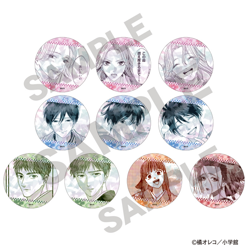 【クラックス】ホタルの嫁入り トレーディングホログラム缶バッジ 1BOX入数：10