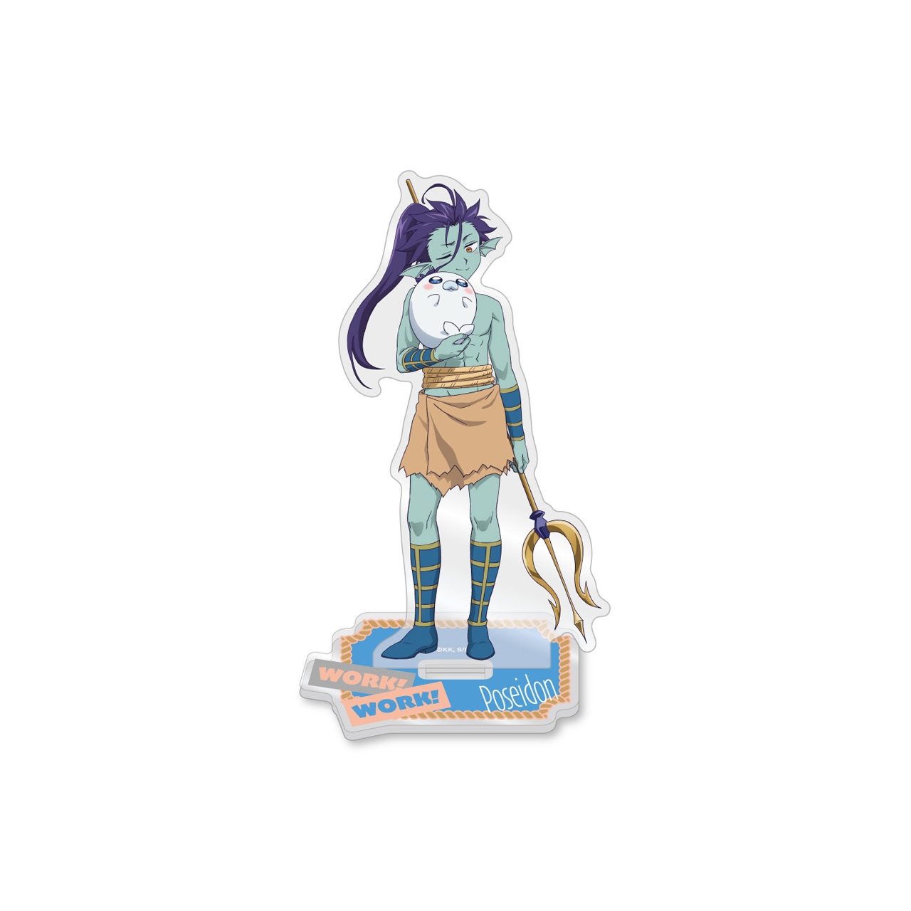【グルーヴガレージ】魔王城でわ～く！わ～く！ ポセイドン アクリルスタンド