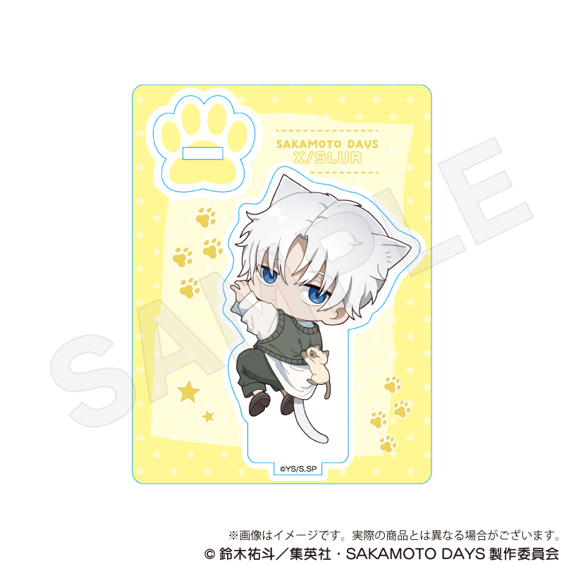 【Y Line】SAKAMOTO DAYS ミニキャラスタンド ひっつきにゃんver. X（スラー）