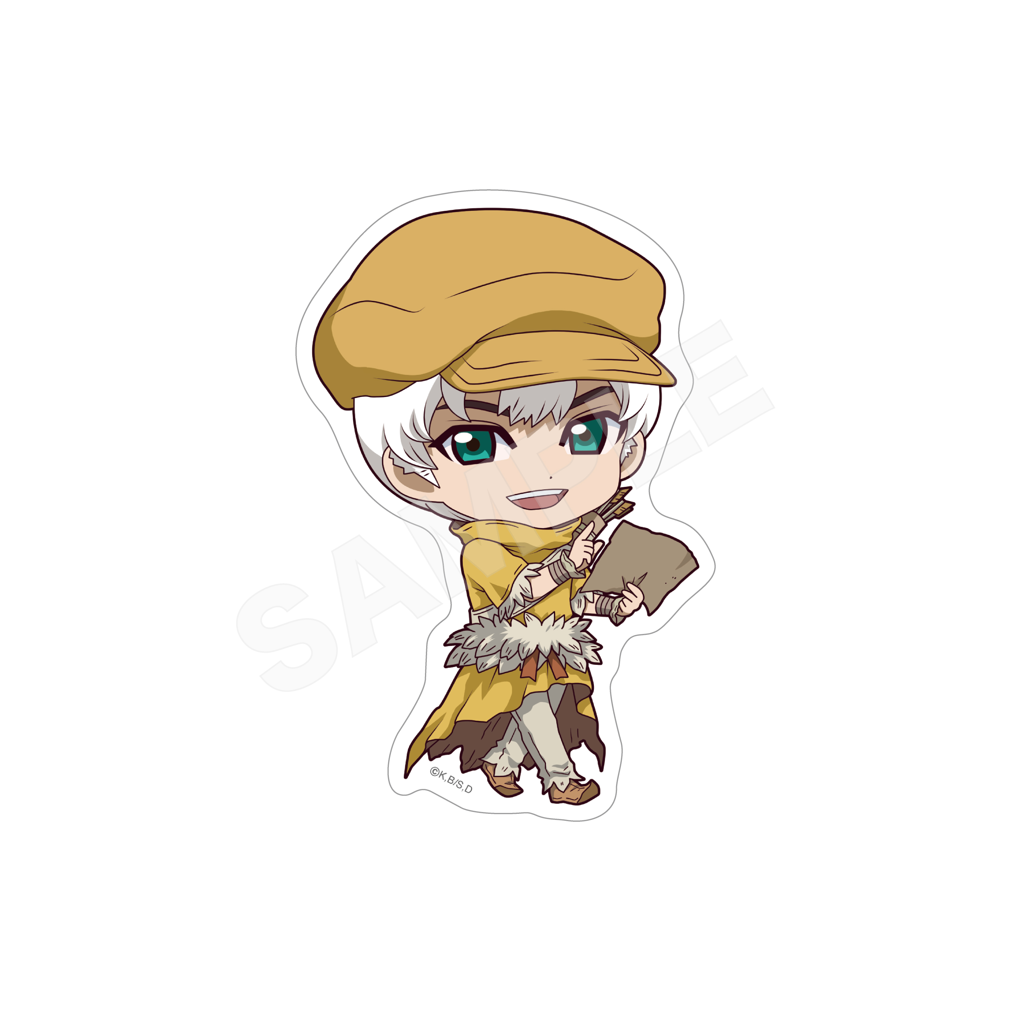 【CS.FRONT】Dr.STONE NAVI ME ステッカー /04 西園寺羽京