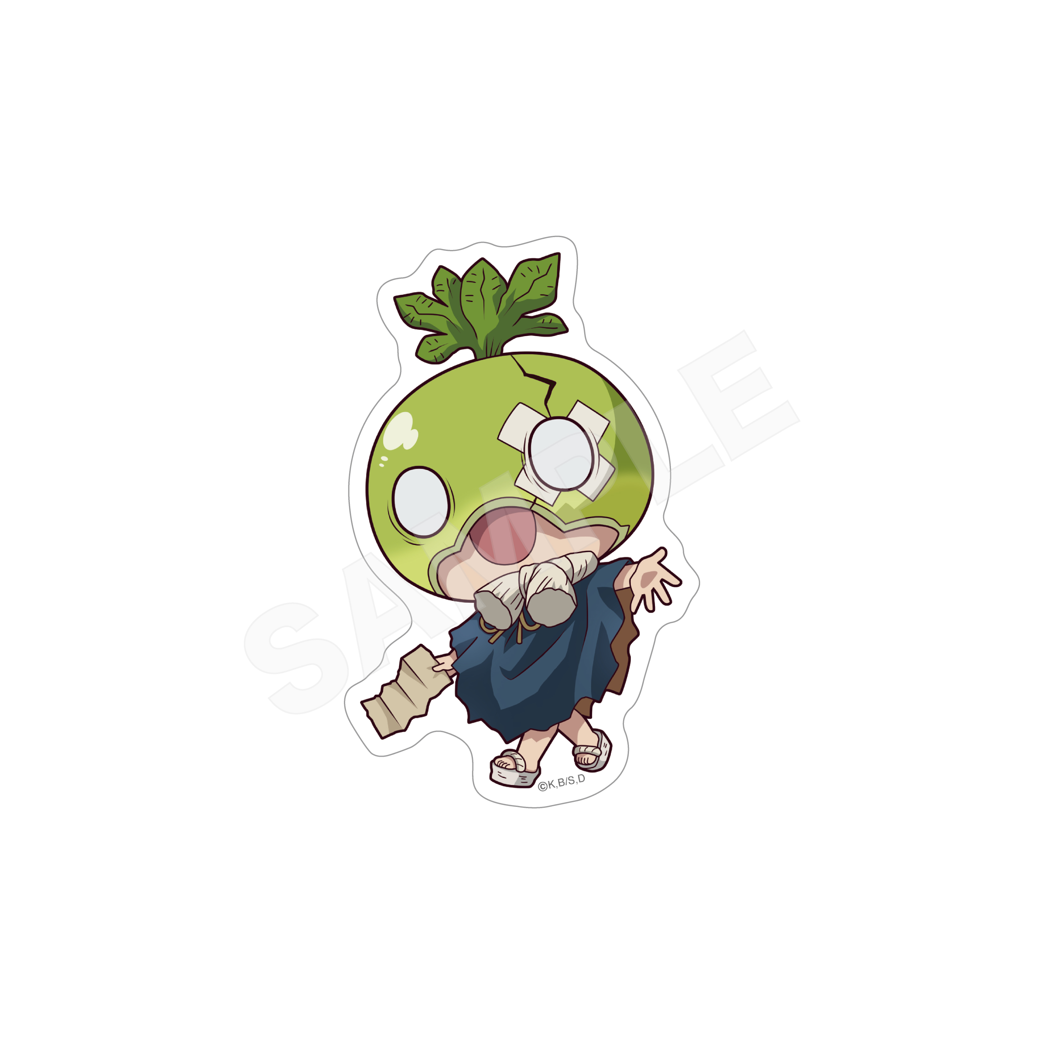 【CS.FRONT】Dr.STONE NAVI ME ステッカー /05 スイカ