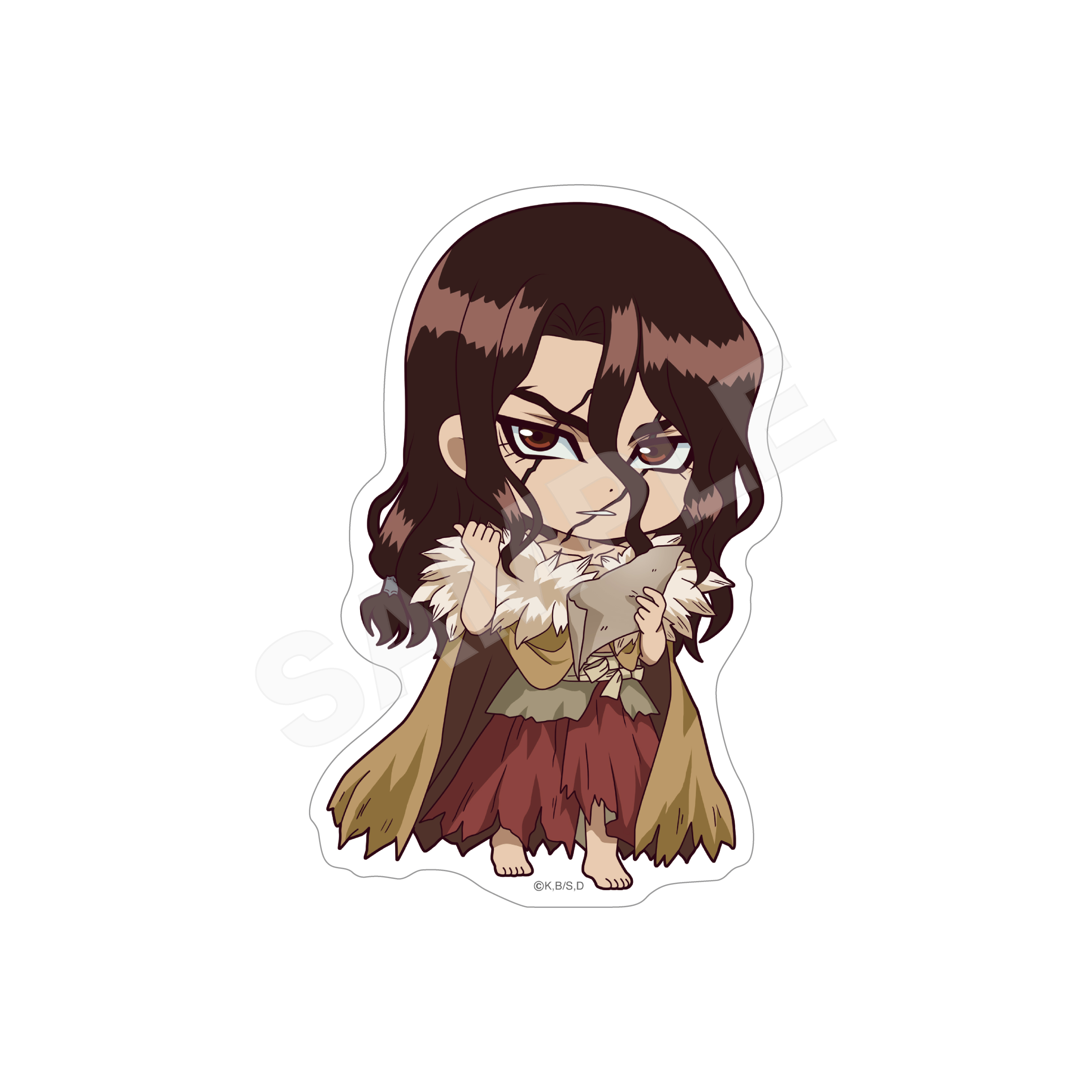 【CS.FRONT】Dr.STONE NAVI ME ステッカー /06 獅子王 司