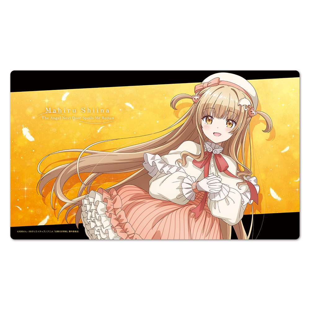 【アズメーカー】お隣の天使様にいつの間にか駄目人間にされていた件 キャラクターラバーマット 椎名真昼 ロリィタファッションver.【描き下ろし】