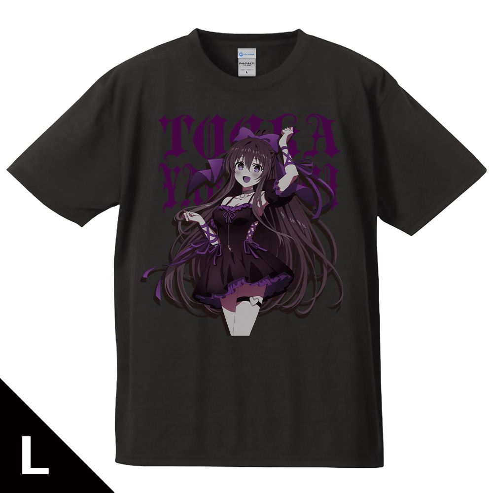 【アズメーカー】デート・ア・ライブV Tシャツ 夜刀神十香 Lサイズ ゴシックパンクver. 【描き下ろし】