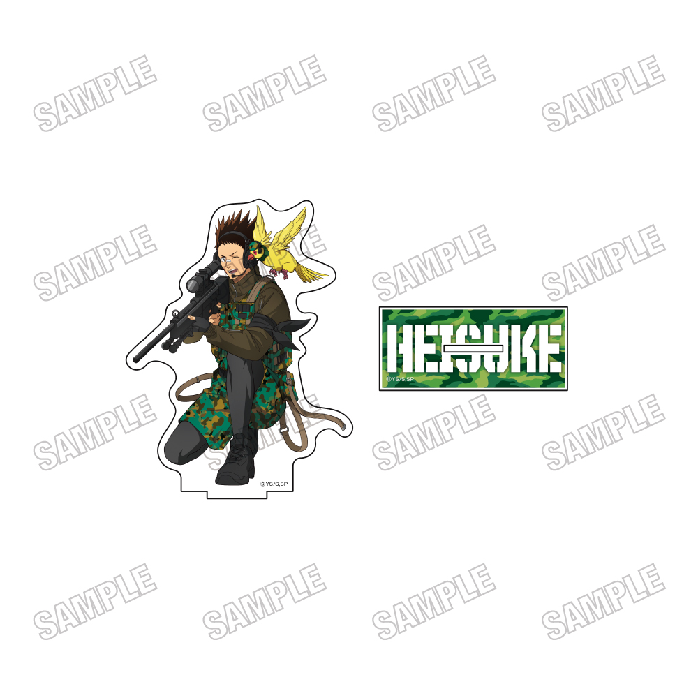 【メディコス・エンタテインメント】TVアニメ『SAKAMOTO DAYS』描き下ろしBIGアクリルスタンド（3）眞霜平助【サバイバルゲームver.】