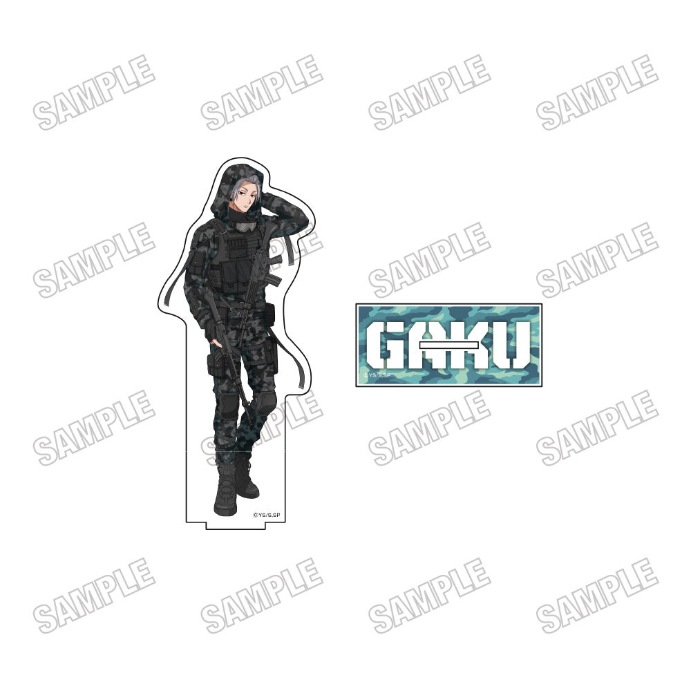 【メディコス・エンタテインメント】TVアニメ『SAKAMOTO DAYS』描き下ろしBIGアクリルスタンド（8）楽【サバイバルゲームver.】