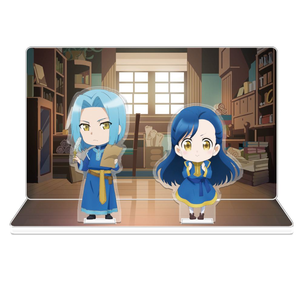 【アズメーカー】本好きの下剋上 アクリルジオラマ【ローゼマイン&フェルディナンド】