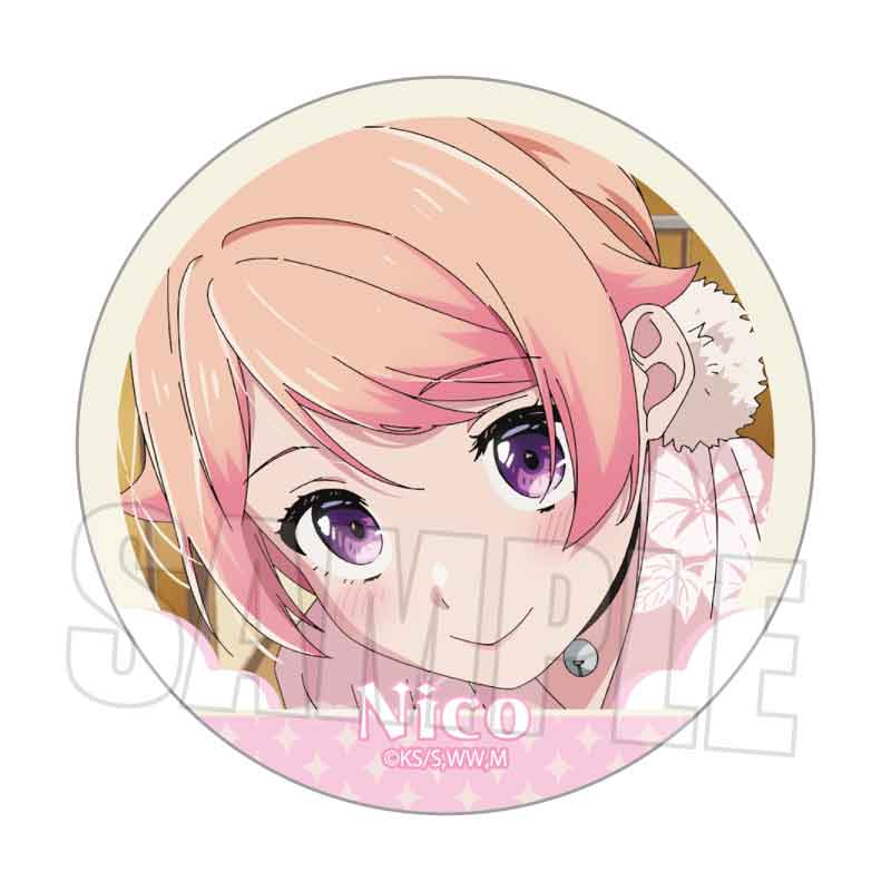 【ベルハウス】メモリーズ缶バッジ TVアニメ『ウィッチウォッチ』/若月 ニコA