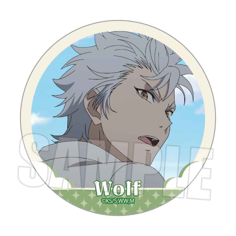 【ベルハウス】メモリーズ缶バッジ TVアニメ『ウィッチウォッチ』/ウルフ