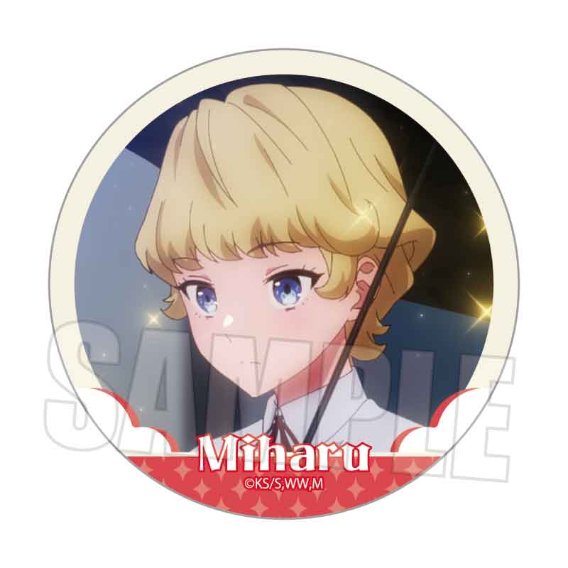 【ベルハウス】メモリーズ缶バッジ TVアニメ『ウィッチウォッチ』/霧生 見晴A