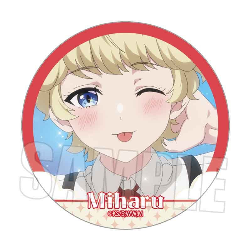 【ベルハウス】メモリーズ缶バッジ TVアニメ『ウィッチウォッチ』/霧生 見晴B