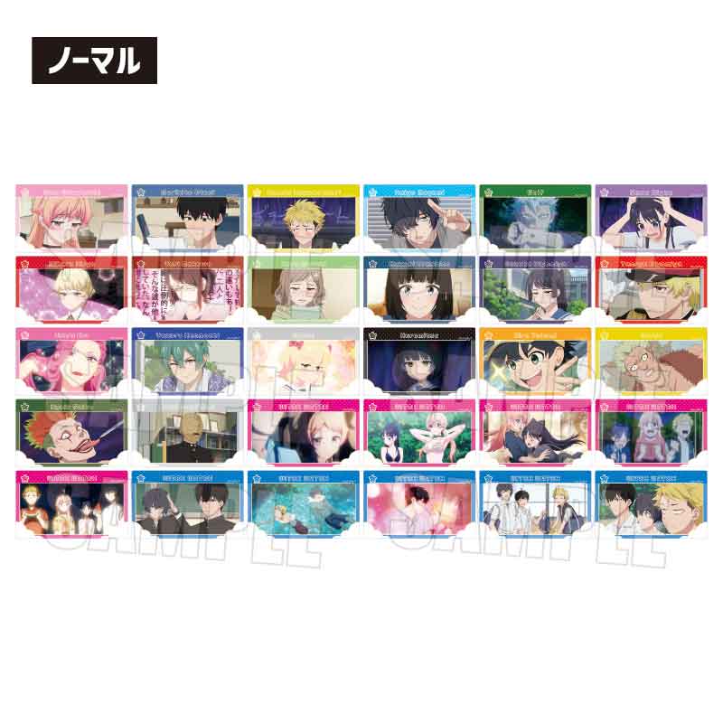 【ベルハウス】トレーディングクリアカード TVアニメ『ウィッチウォッチ』 1BOX入数：10