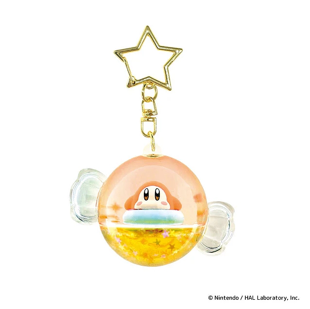 【ティー・シー・ピー】星のカービィ ぷかぷかドームキーホルダー3 ワドルディ （うきわ）
