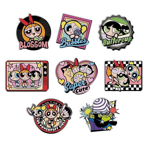 【エンスカイ】パワーパフガールズ ビッグピンズコレクション 1BOX入数：8