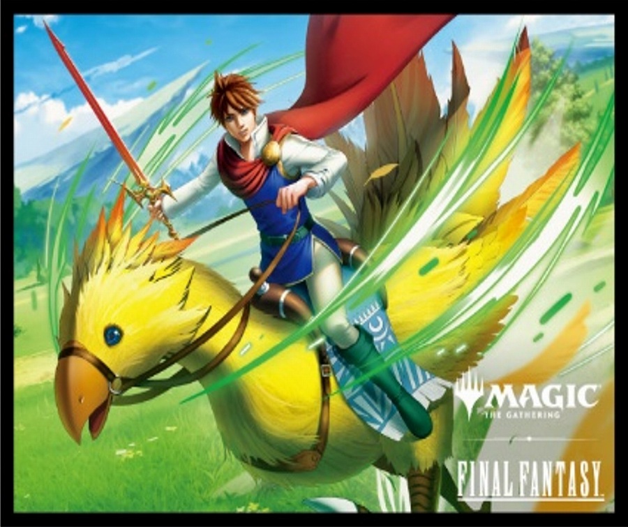 【エンスカイ】『マジック：ザ・ギャザリング--FINAL FANTASY』 プレイヤーズカードスリーブ MFS-48 《バッツとボコ》