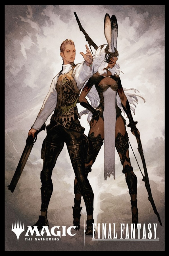 【エンスカイ】『マジック：ザ・ギャザリング--FINAL FANTASY』 プレイヤーズカードスリーブ MFS-52 「FINAL FANTASY・アーティスト」ボーダーレス版 《空賊バルフレアとフラン》