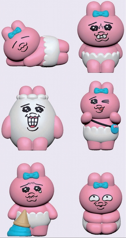 【ジャスト・トイズ】おぱんちゅうさぎ スクイーズ 1BOX入数：12