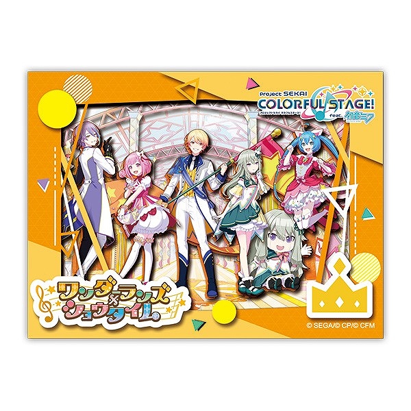 【エンスカイ】ペーパーシャドーアートミニ SA-M40 プロジェクトセカイ カラフルステージ！ feat. 初音ミク ワンダーランズ × ショウタイム