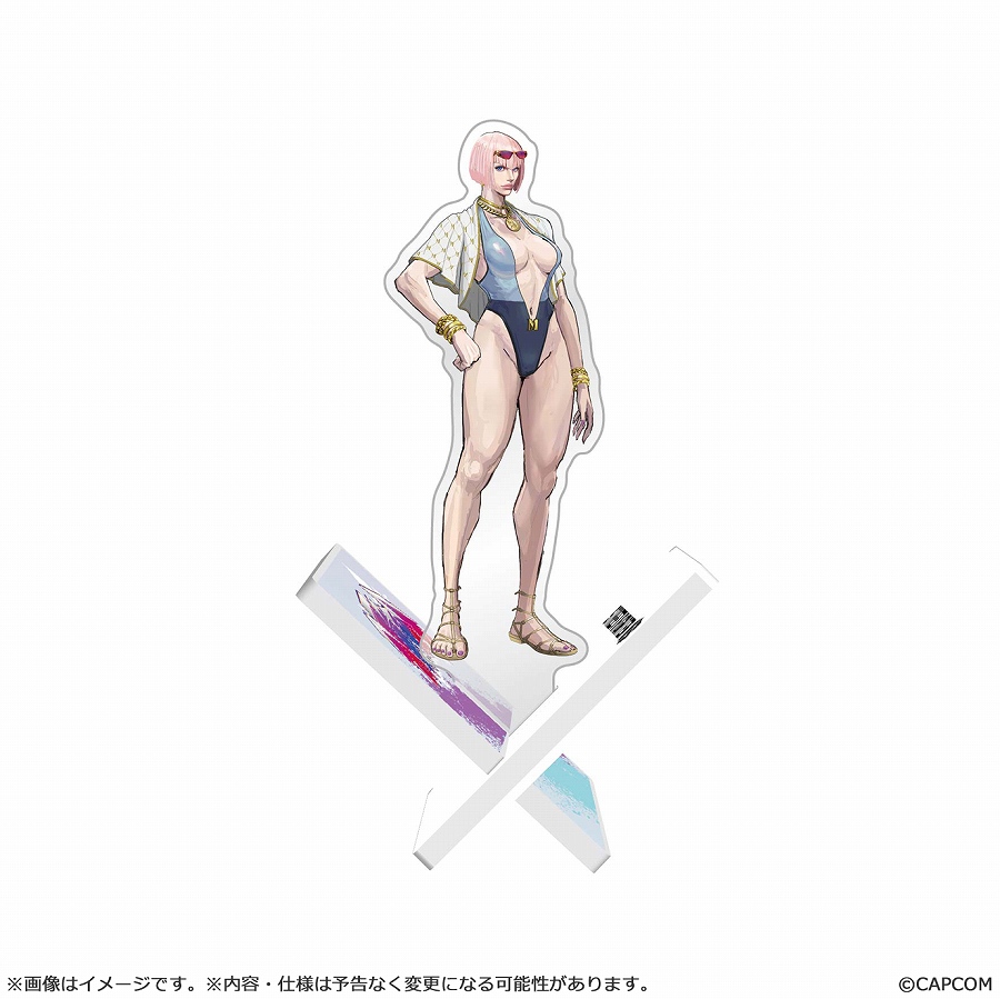 【カプコン】ストリートファイター6 バッテンアクリルスタンド マノン Outfit 4