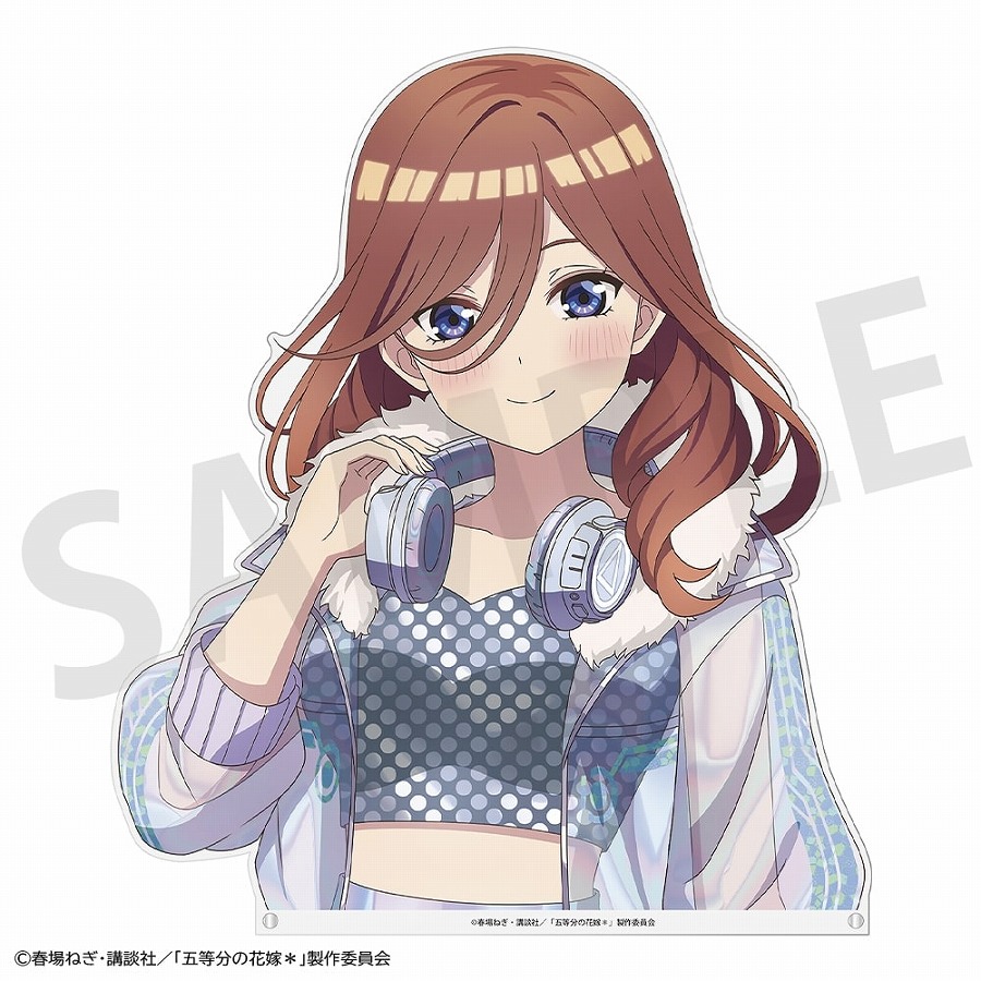 【KADOKAWA】「五等分の花嫁＊」バストアップアクリルボード 中野三玖
