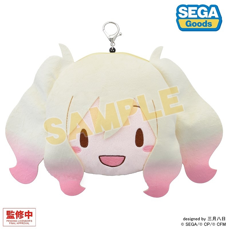 【セガ フェイブ】プロジェクトセカイ カラフルステージ！ feat. 初音ミク ふわぷち リール付きフェイスポーチ 天馬 咲希