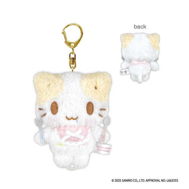 【ティー・シー・ピー】マシュマロみたいなふわふわにゃんこ ふるふるマスコット