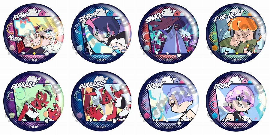 【ティー・シー・ピー】New PANTY & STOCKING with GARTERBELT TDグリッター缶バッジ BOX （全8種） 1BOX入数：8