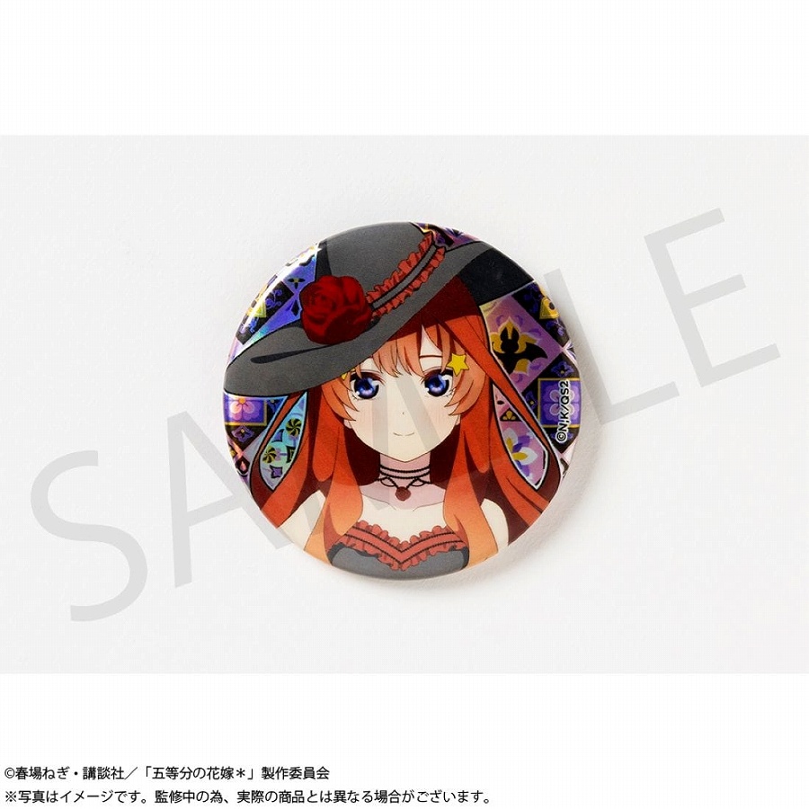 【KADOKAWA】「五等分の花嫁＊」ホログラム57mm缶バッジ 中野五月