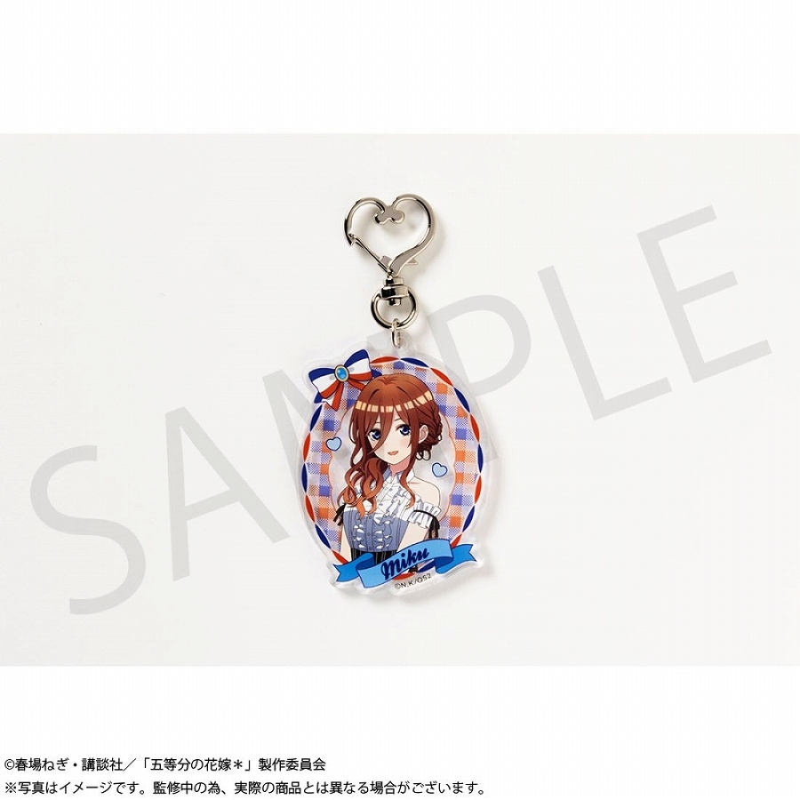 【KADOKAWA】「五等分の花嫁＊」グリッターアクキー 中野三玖