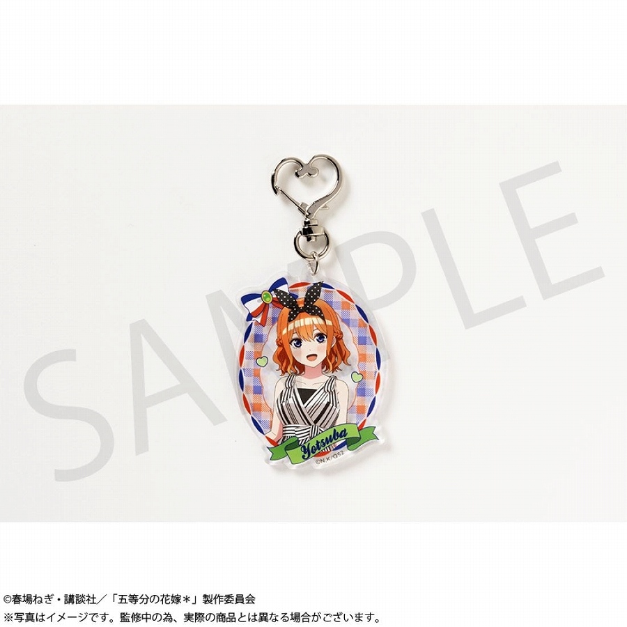 【KADOKAWA】「五等分の花嫁＊」グリッターアクキー 中野四葉