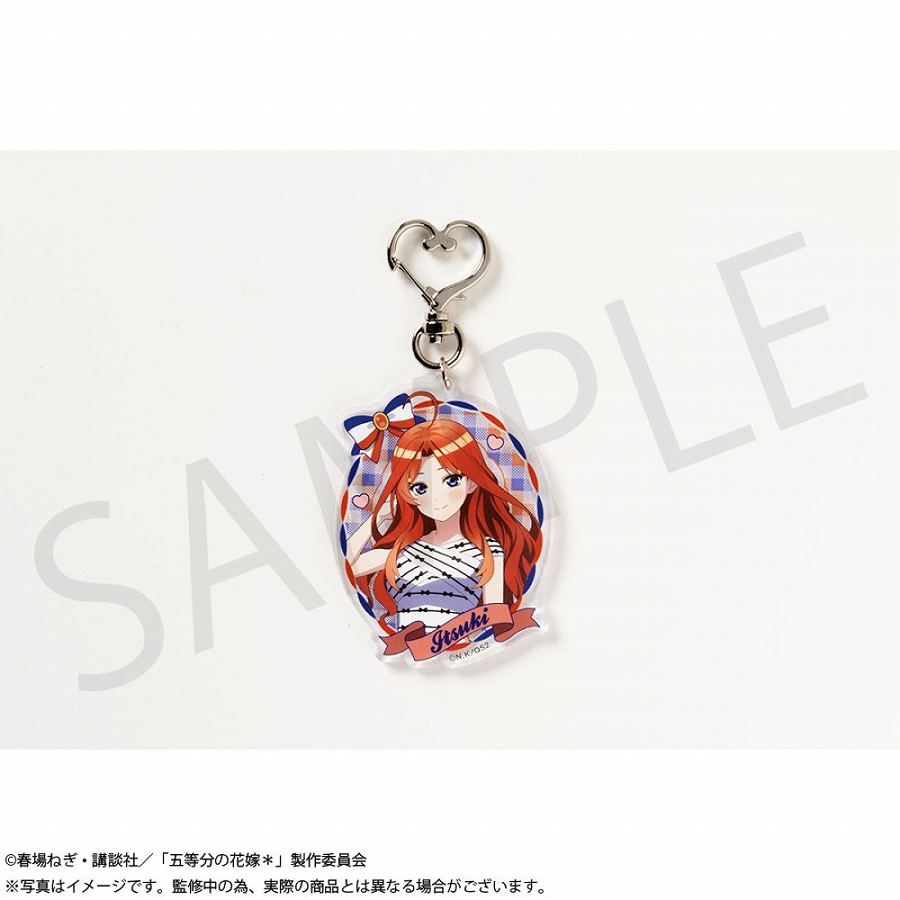 【KADOKAWA】「五等分の花嫁＊」グリッターアクキー 中野五月