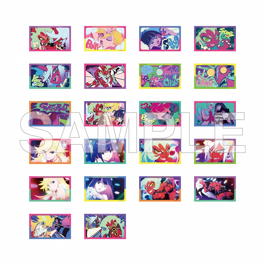 【KADOKAWA】New PANTY & STOCKING with GARTERBELT ミニブロマイドコレクションA 1BOX入数：11