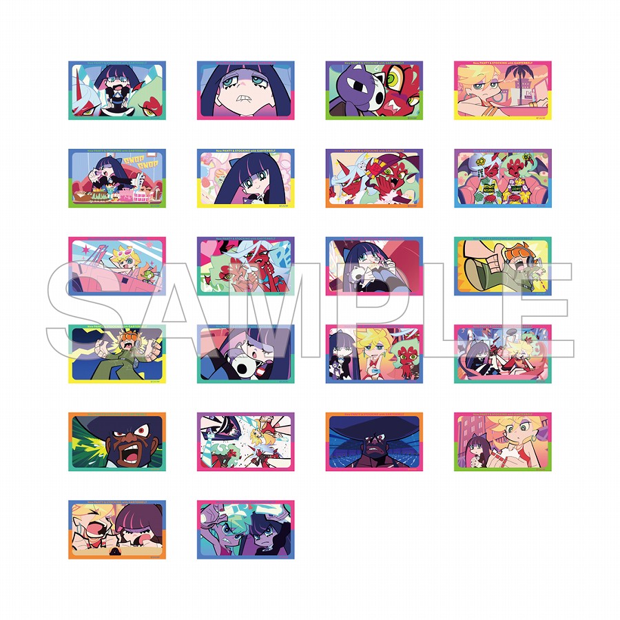 【KADOKAWA】New PANTY & STOCKING with GARTERBELT ミニブロマイドコレクションB 1BOX入数：11