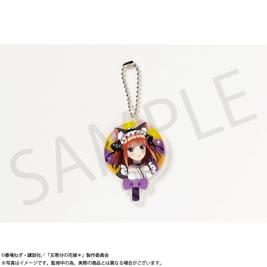 【KADOKAWA】「五等分の花嫁＊」ホログラムアクリルチャーム 中野二乃