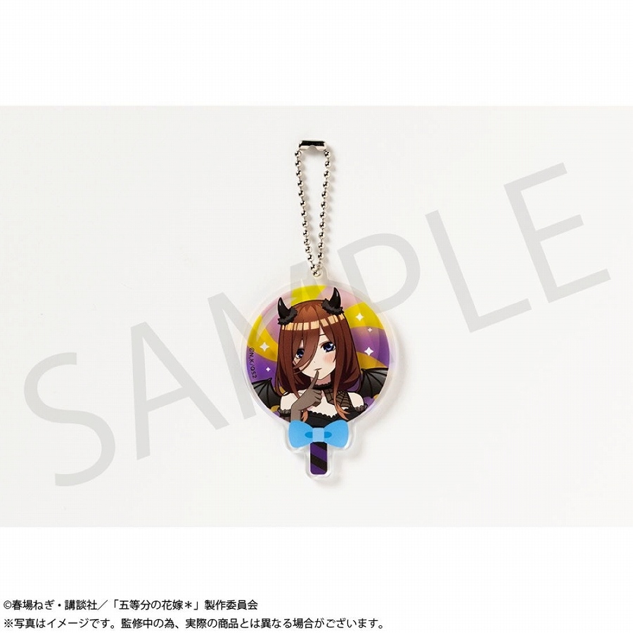 【KADOKAWA】「五等分の花嫁＊」ホログラムアクリルチャーム 中野三玖