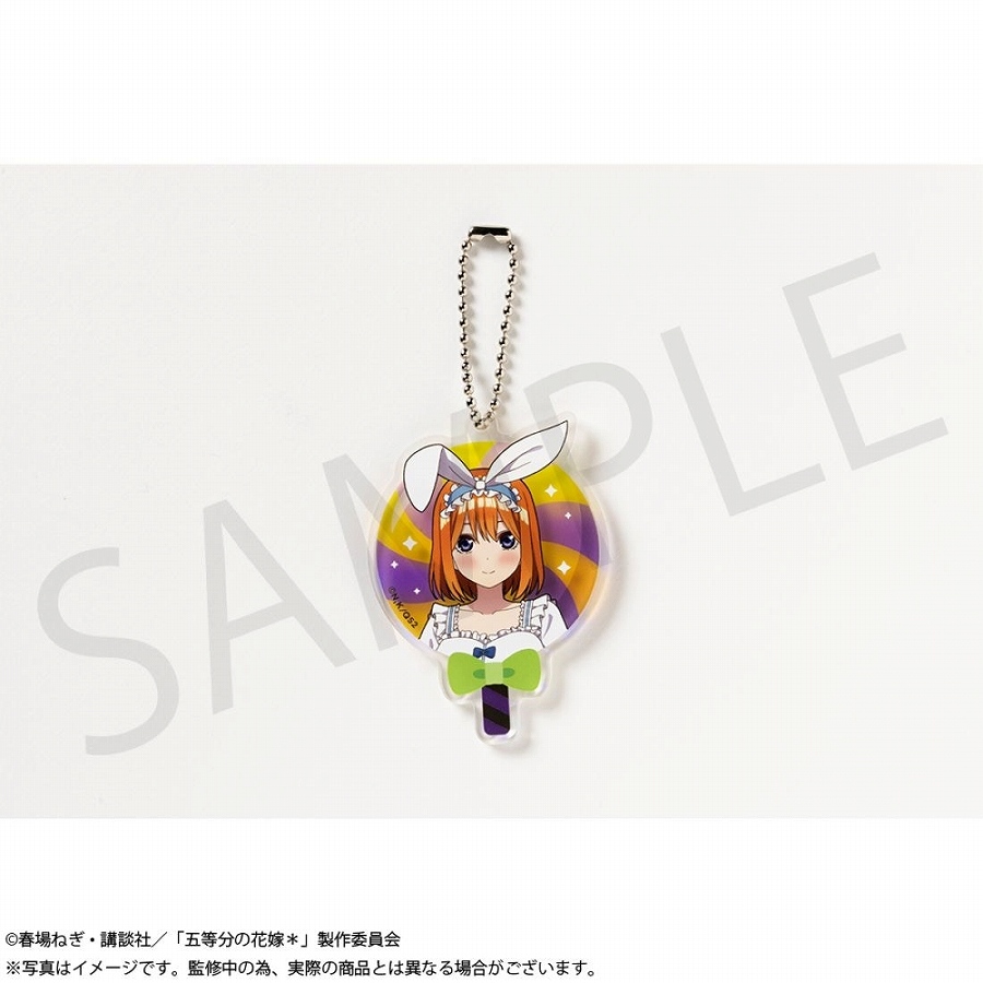 【KADOKAWA】「五等分の花嫁＊」ホログラムアクリルチャーム 中野四葉