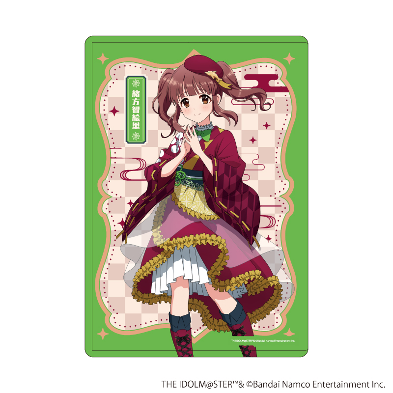 【A3】キャラクリアケース「『アイドルマスター』シリーズ」02/緒方智絵里（描き下ろしイラスト）