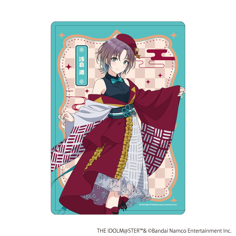 【A3】キャラクリアケース「『アイドルマスター』シリーズ」05/浅倉 透（描き下ろしイラスト）