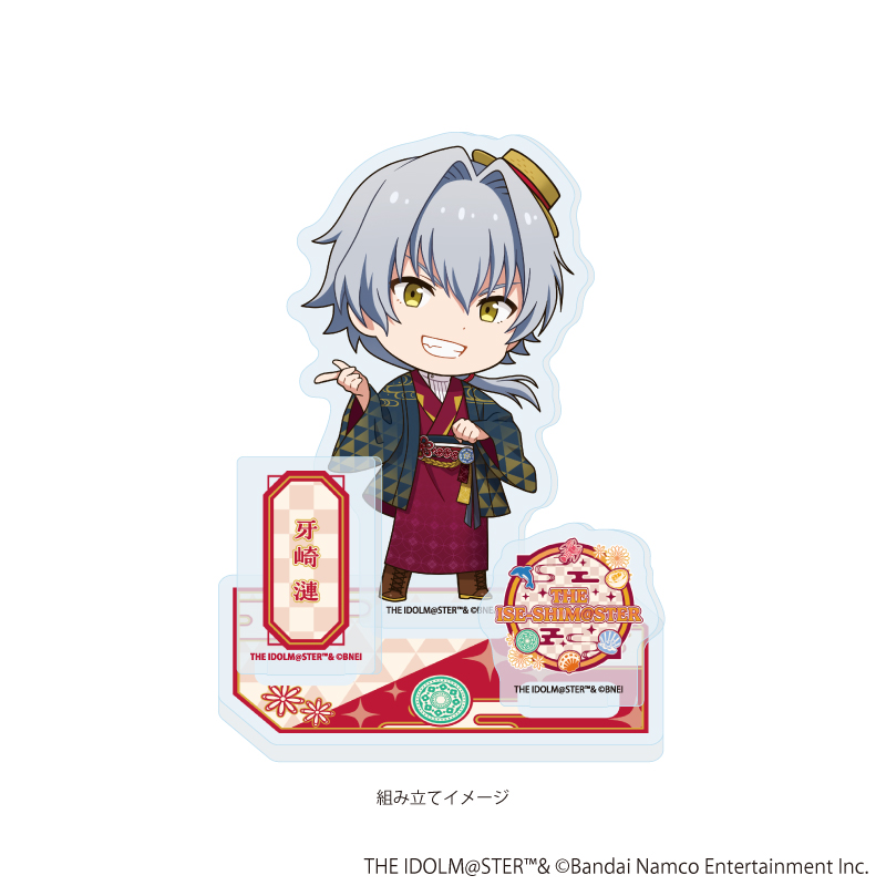 【A3】アクリルスタンドプレート「『アイドルマスター』シリーズ」49/牙崎 漣（ミニキャライラスト）