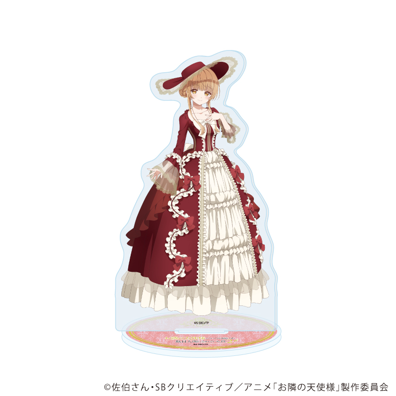 【A3】アクリルスタンド「お隣の天使様にいつの間にか駄目人間にされていた件」12/椎名真昼 ドレスver.（描き下ろしイラスト）